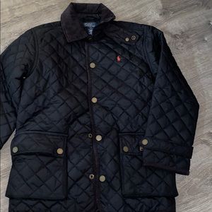 Boys polo Ralph Lauren coat blue size so small 8